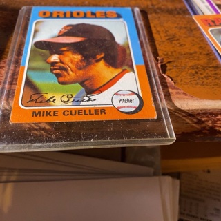 1975 topps Mike cueller baseball card 