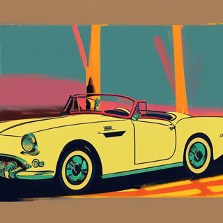 Listia Digital Collectible: '57 Roadster Convertible