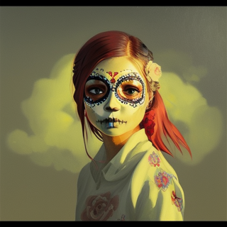 Listia Digital Collectible: Sugar Skull Kimmie