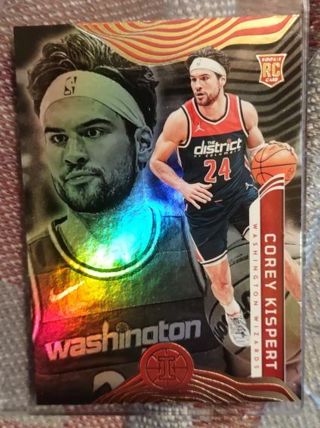 2021-22 Illusions Rookie Card Corey Kispert Washington Wizards NBA