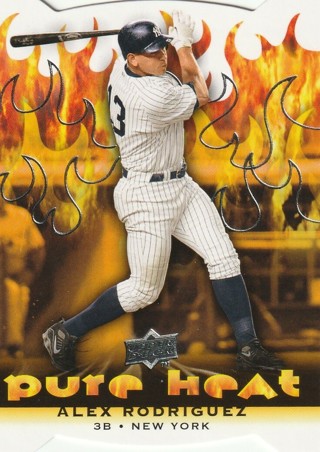 2010 Upper Deck Pure Heat Alex Rodriguez #PH3 New York Yankees