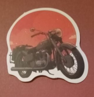 Motorcycle vending sticker #5