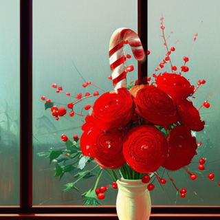 Listia Digital Collectible: Christmas Bouquet
