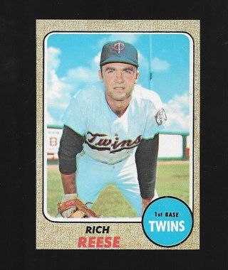 1968 TOPPS RICH REESE #111