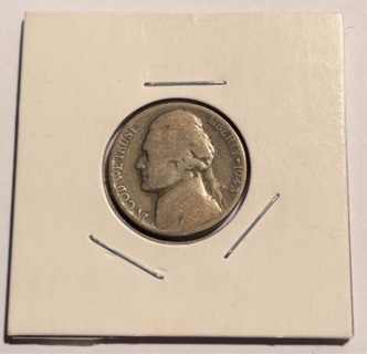 1943 P Silver War Nickel