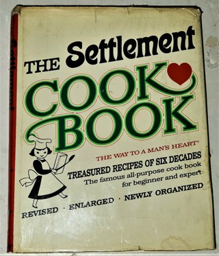 1965 The Settlement Cook Book - hardcover 535 pages - 42 oz.