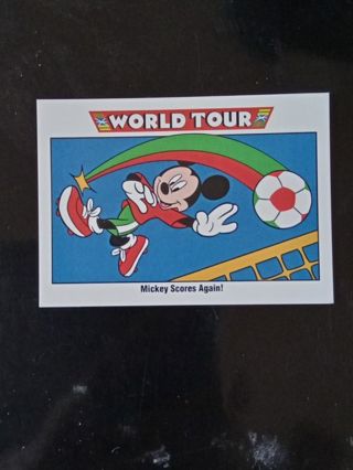 Two Disney world TourTrading Card