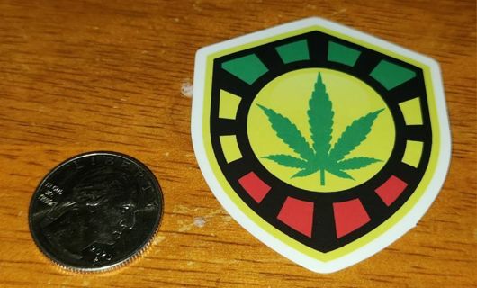 Bob Marley/Rasta/Reggae Sticker (#40)