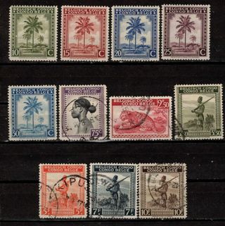 Belgisch Congo Stamps 1942