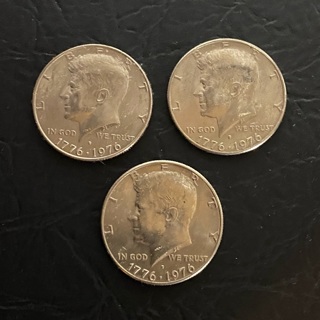 Bicentennial Half Dollar 50c Coins!