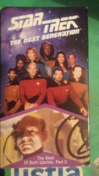 vhs star trek the next generation  the best of both worlds part 2 fre shipping