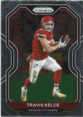 2020 PRIZM TRAVIS KELCE CARD