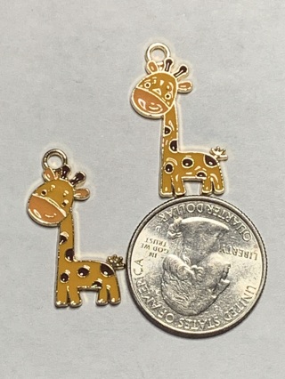 ⛲ANIMAL CHARMS~#16~SET OF 2 CHARMS~FREE SHIPPING!⛲  