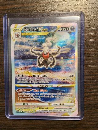 DARKRAI VSTAR #GG50 CROWN ZENITH NM POKEMON CARD