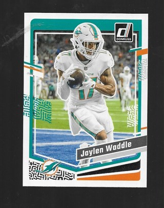 2023 DONRUSS JAYLEN WADDLE #185