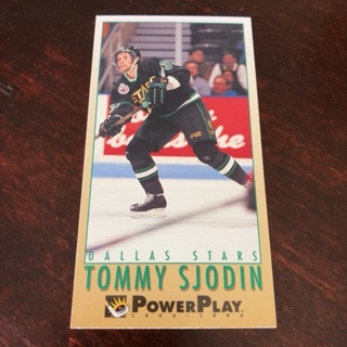 1993-94 Fleer Power Play - [Base] #65 Tommy Sjodin