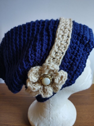 Hand Crocheted  Hat 