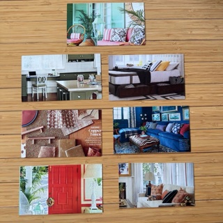 7 Envelopes with a Home Interior Theme