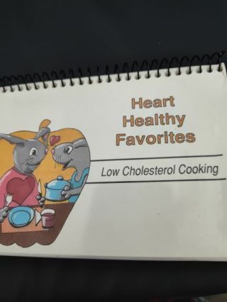 Low cholesterol cooking book