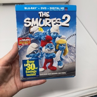 The smurfs 2 dvd blu ray and digital code