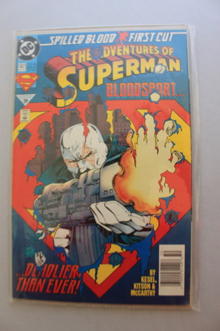 SUPERMAN-SPILLED BLOOD-FIRST CUT