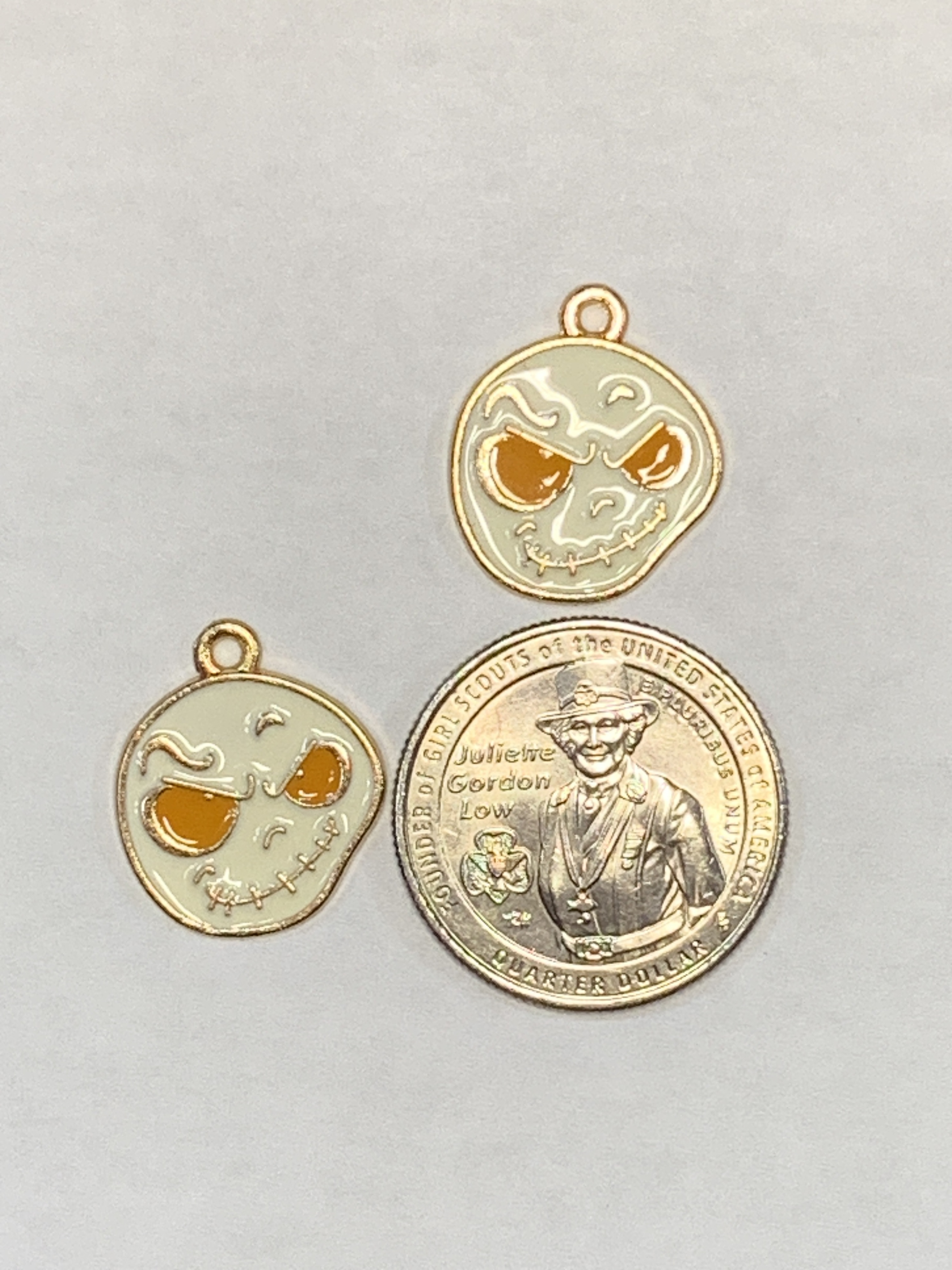 Free: HALLOWEEN CHARMS~#32~SET OF 2 CHARMS~FREE SHIPPING!