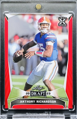 Anthony Richardson RC - 2023 Leaf Draft Red #40 - Florida Gators [AA112]