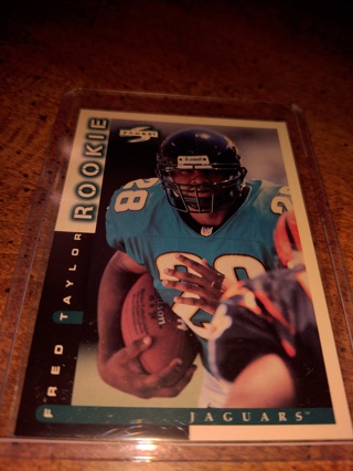 Fred Taylor Score Rookie jaguars 