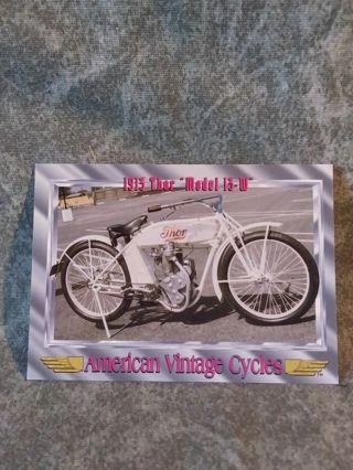 American Vintage Cycles Trading Card # 84