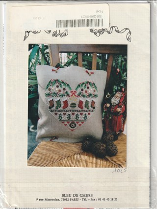 NIP Cross Stitch Pattern and Directions: Noel