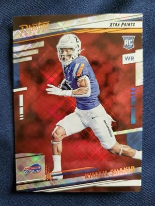 2022 Panini Prestige Xtra Points Diamond Rookie Khalil Shakir