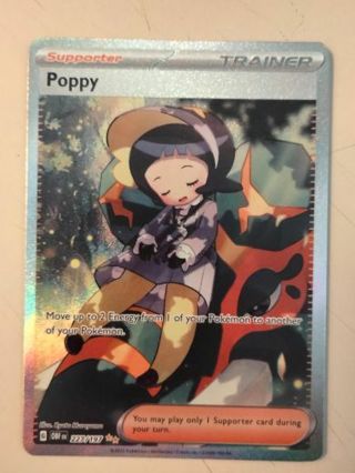 Poppy 227/197 double rare holo nm pokemon