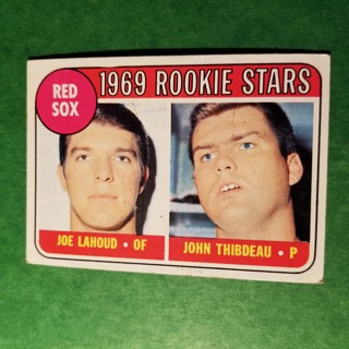 1969 - TOPPS EXMT - NRMT BASEBALL - CARD NO. 189 - 1969 ROOKIE STARS - RED SOX