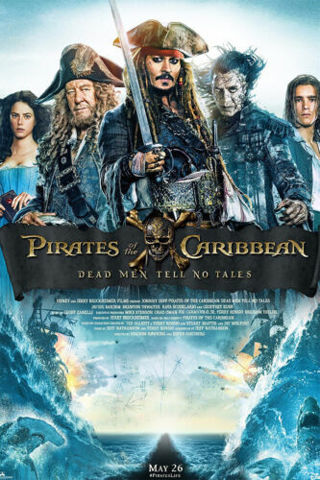"Pirates of The Caribbean Dead Men Tell No Tales" HD-"Google Play" Digital Movie Code 