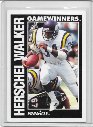 Hershel Walker 1991 Pinnacle Gamewinners #370