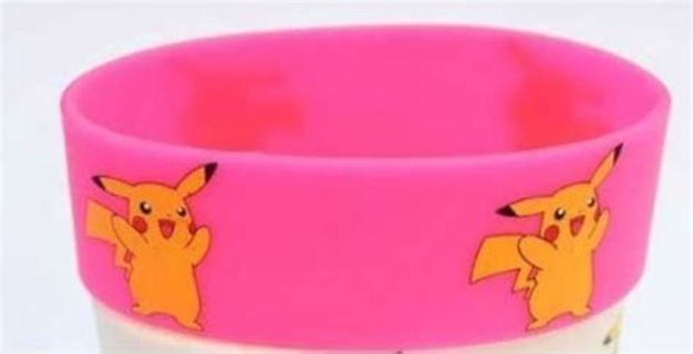 1 new Pokemon Pikachu Wrist Band bracelet POKEMON JEWELRY pocket monster anime pink