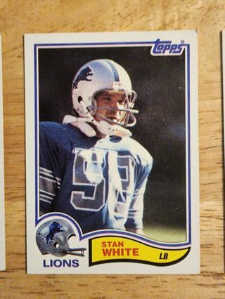 82 Topps Stan White #353