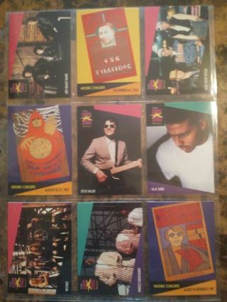 Set of music cards free shipping