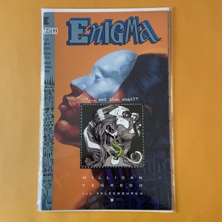 Enigma #4 (4 of 8) “… and then what?”June 1993 DC Vertigo vintage comic book in sleeve