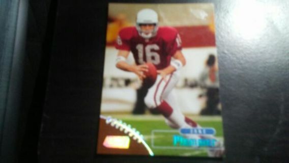 1998 TOPPS STADIUM CLUB JAKE PLUMMER ARIZONA CARDINALS FOOTBALL CARD# 82