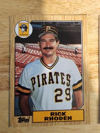 87 Topps Rick Rhoden #365