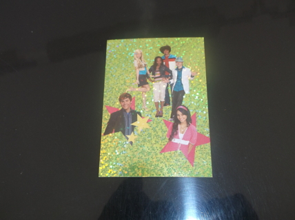 2008  Topps High School Musical Expanded Edition  Troy + Gabriella    Glitter Stickers   #   7