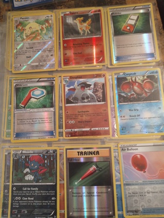 set of 9 pokemon cards free shipping