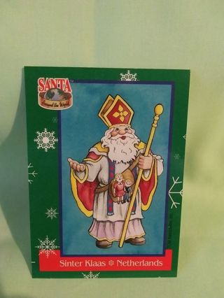 Santa Around The World Trading Card #44
