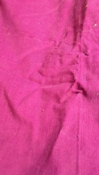 Light purple corduroy fabric