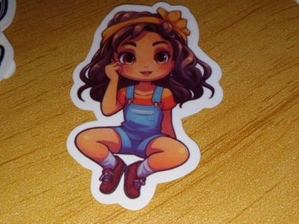 Cartoon Cute nice 1⃣ vinyl sticker no refunds regular mail only Very nice quality!