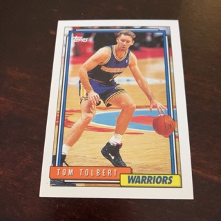 1992-93 Topps - [Base] #81 Tom Tolbert