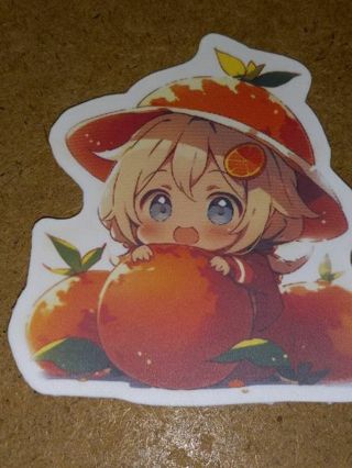 Girl one cute sticker no refunds regular mail only Very nice quality!