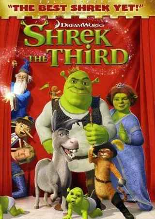 SHREK THE THIRD DVD=ORIGINAL CASE=NO SCRATCHES