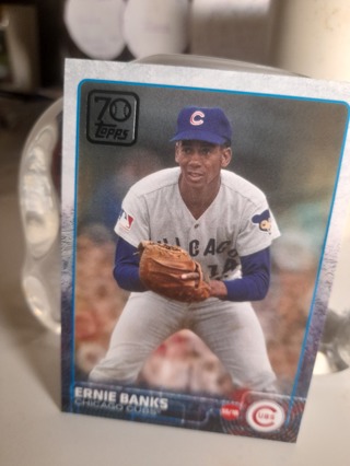 2021 Ernie Banks Topps 70 Chicago Cubs